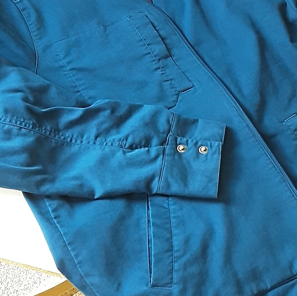 UNDER ARMOUR Infrared Storm Coldgear Fleece Lined Blue Cotton Blend Jacket Sz XL - Picture 6 of 8